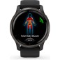 Garmin Venu 2 45 mm Sort Sportsur